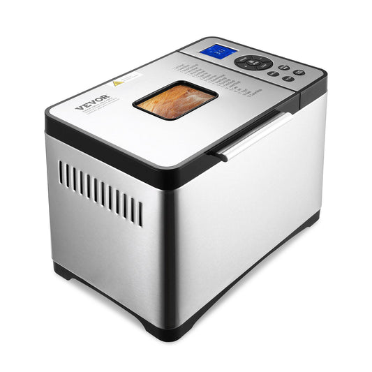 STAWAY 2LB Bread Maker - Automatic Dough Machine with Nonstick Pot, 3 Crust Colors, 15-Hour Timer, Perfect for Gluten-Free, Jam & More!