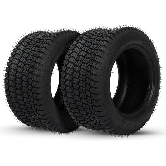 SUNROAD 22x10.00-14 Lawn Mower Turf Tires 4 Ply 22x10x14 Garden Tractor Golf Carts Tubeless Tires 1160lbs Capacity Set of 2