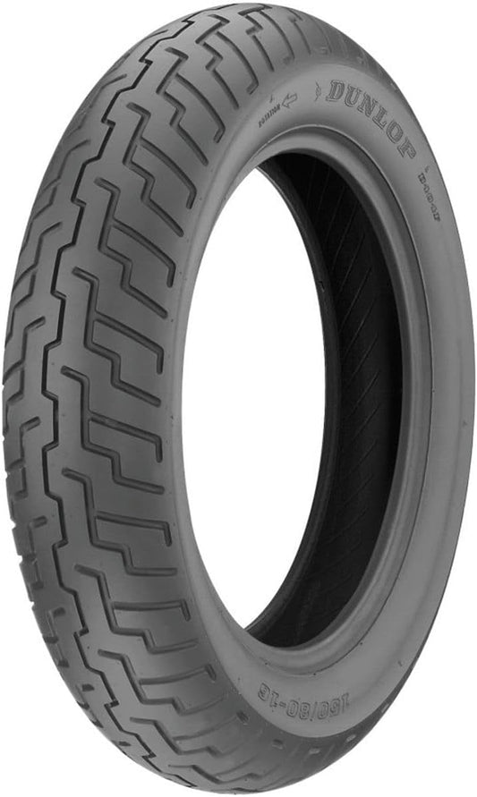 SUNSL D404 Front Motorcycle Tire 120/90-18 (65H) Black Wall - Fits: Honda Gold Wing/Aspen/Int. GL1100 1982-1983