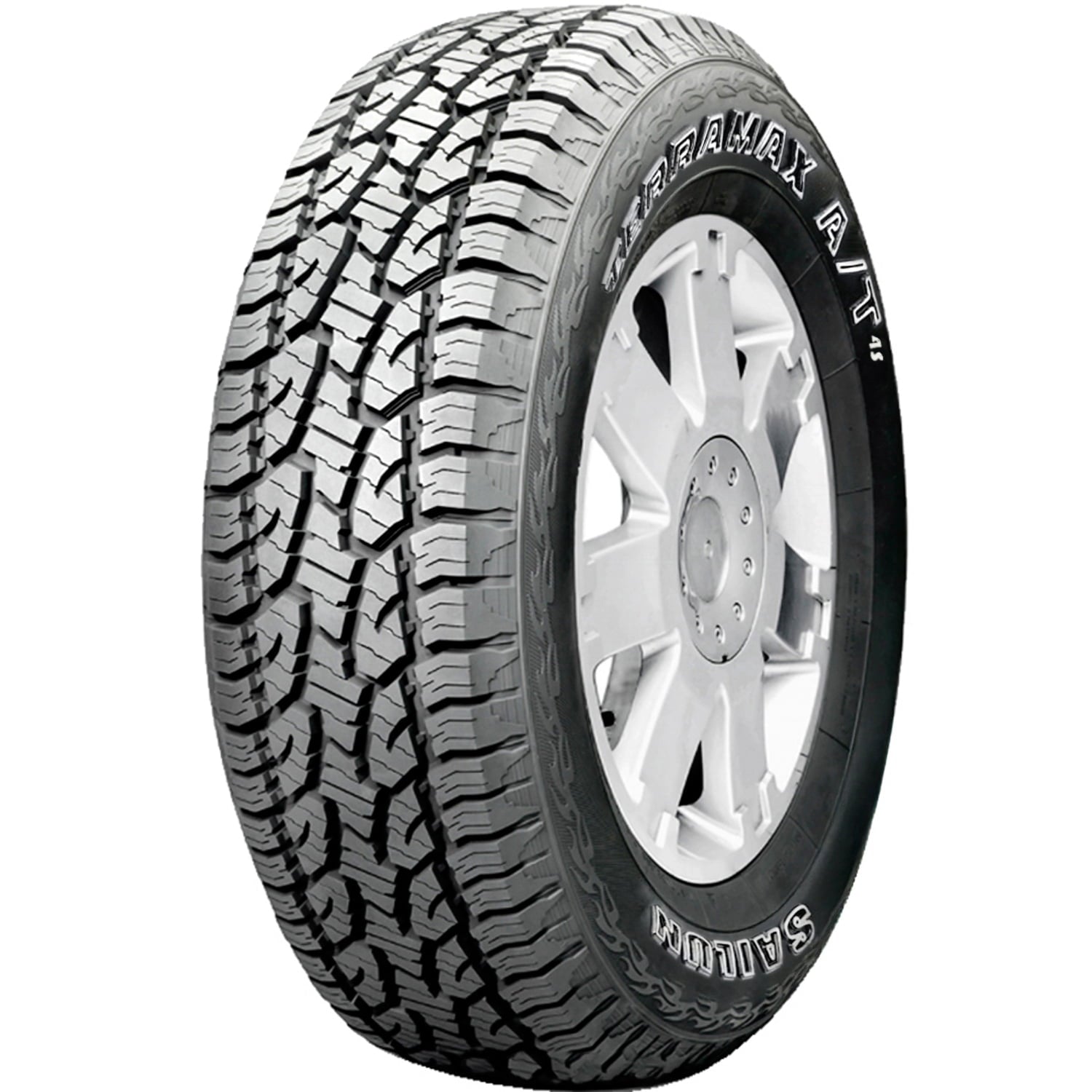 Sailun TerraMax A/T 4S LT275/65R18 E/10PLY WL Fits: 2019-23 Chevrolet Silverado 1500 LT Trail Boss, 2004-08 Ford F-150 FX4