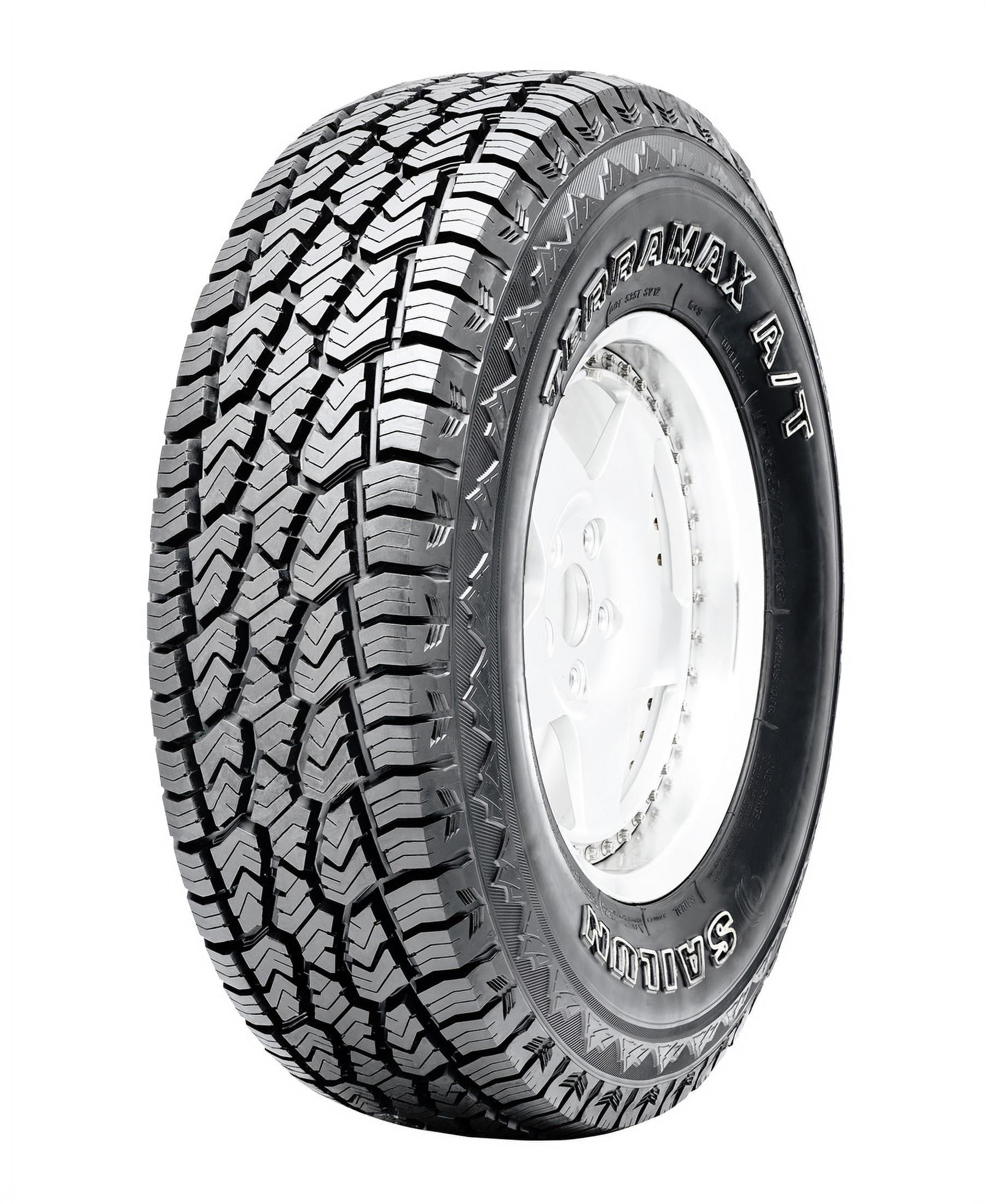 Sailun Terramax A/T 4S 245/65R17 107 S Tire Fits: 2004 Jeep Grand Cherokee Overland, 2005-09 Chevrolet Trailblazer LT