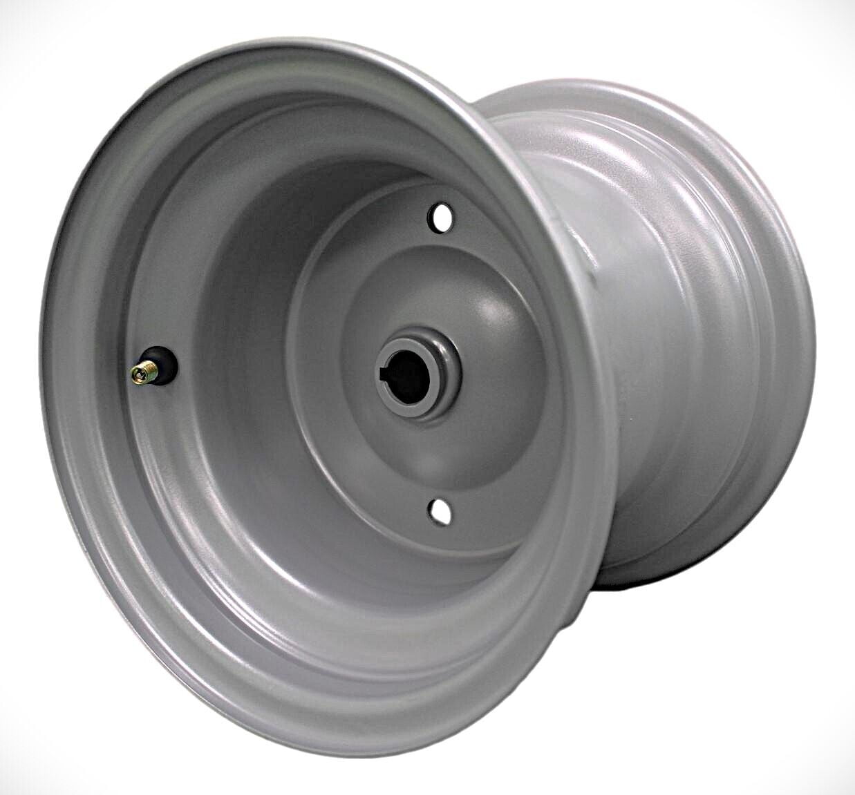 Set of 2 8x7 Wheels with Keyed Hub, Compatible with Husqvarna