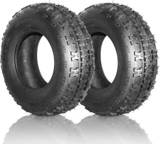 Set of 2 ATV Tires 21x7-10 21x7x10 Mud Sand Snow Rock Tires UTV Knobby Sport Tires 21-7-10 4Ply