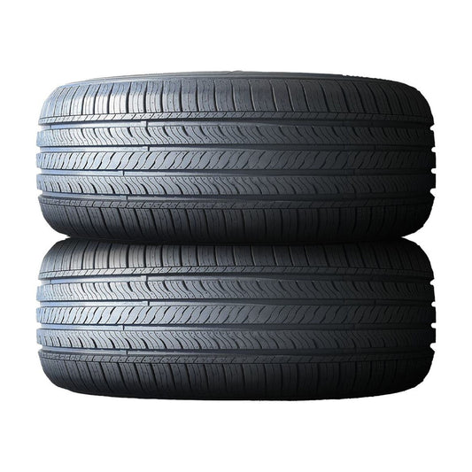 Set of 2 BlackHawk Street-H HH11 205/60R16 92H Tires Fits: 2015-17 Kia Soul LX, 2020-22 Nissan Sentra S Plus