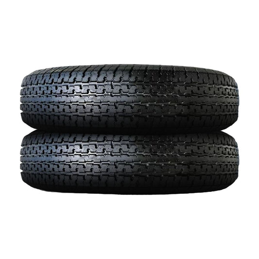 Set of 2 Caraway CT921 205/75R14 D Tires