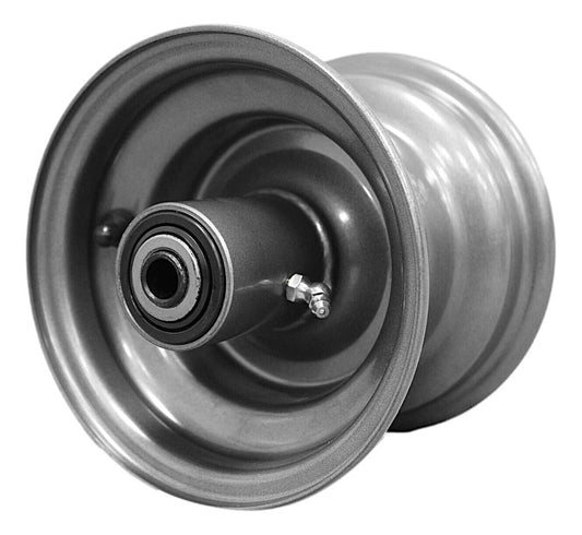 Set of 2 Gravely Ariens 6x4.5 Dark Gray Wheels | Replaces 07101110
