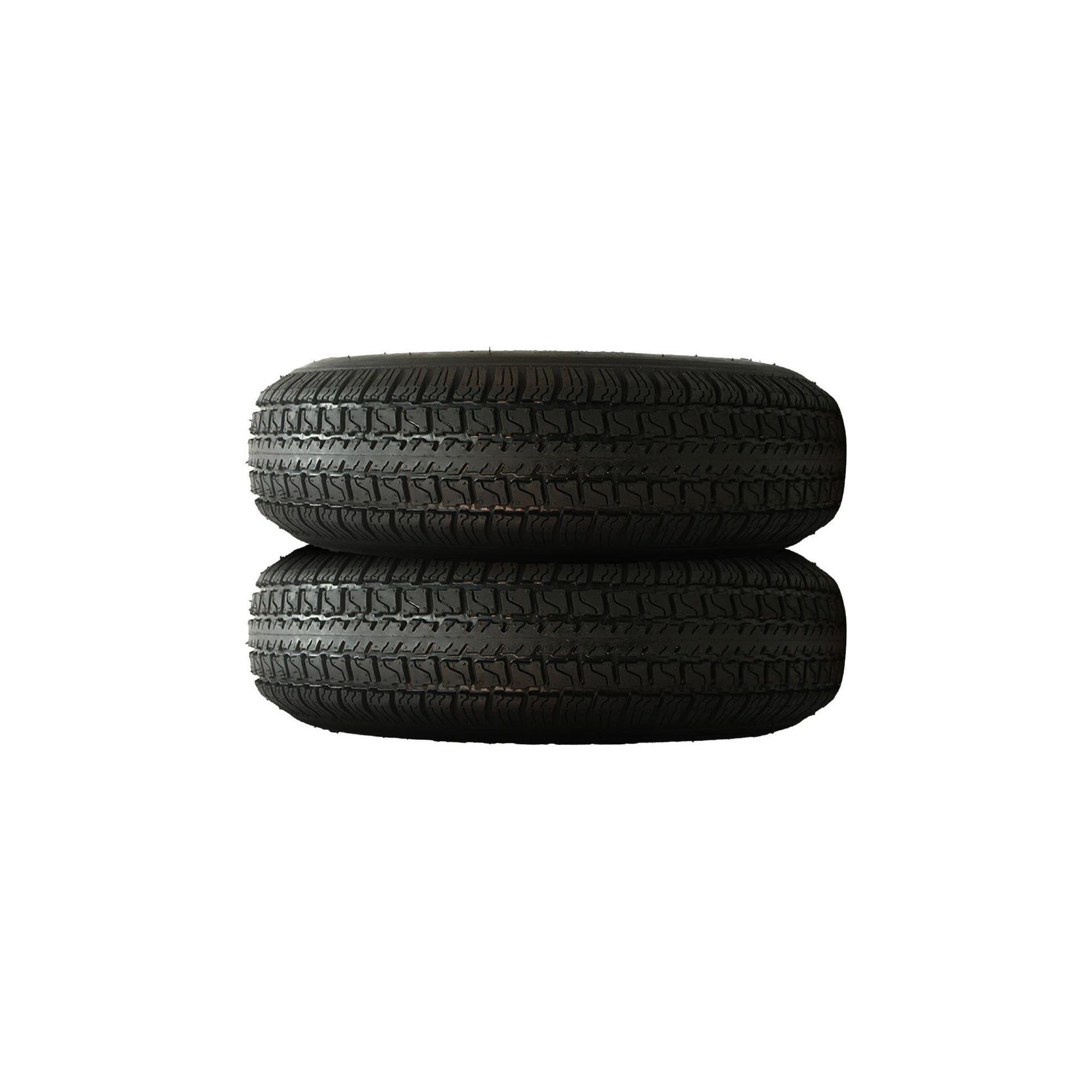 Set of 2 Hi Run JK42 Trailer ST175/80R13 91L C Tires