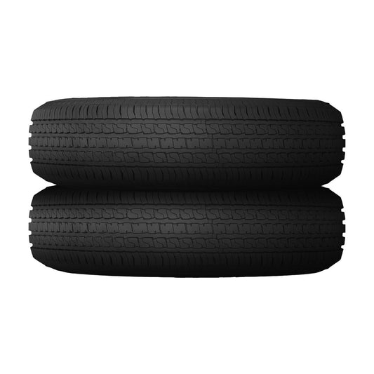 Set of 2 National Road Max ST ST185/80R13 99/95M D Tires