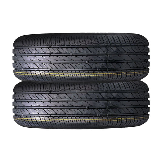 Set of 2 Waterfall Eco Dynamic 205/55R17 95W XL Tires Fits: 2019-21 Volkswagen Jetta Execline, 2018-23 Nissan Kicks SR