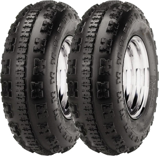 Set of 2 tires AT21x7-10 21X7X10 tires ATV/UTV Lawn-Mowers Off-Road Tires 4 PR, Tubeless