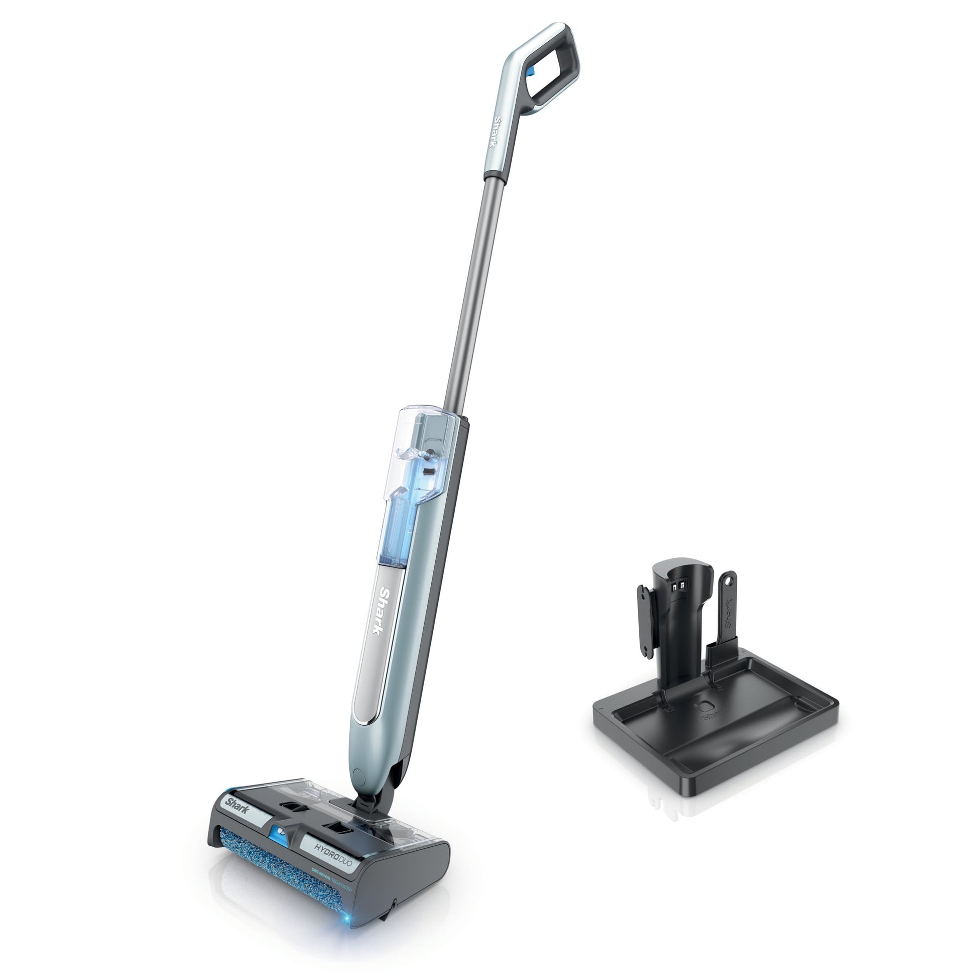 Shark HydroDuo with Dirt-Reveal Technology, Cordless Wet & Dry Hard Floor Cleaner Vacuums, Mops, & Scrubs - All At Once, WW200
