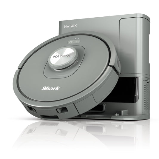 Shark Matrix Self-Empty Robot Vacuum with No Spots Missed on Carpets & Hard Floors, RV2300AE