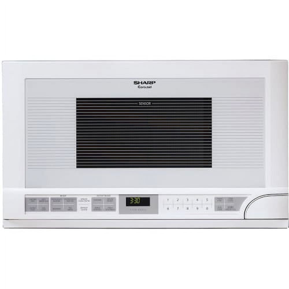 Sharp R1211T 24" Wide 1.5 Cu. Ft. Over-the-Counter Microwave with Task Lighting