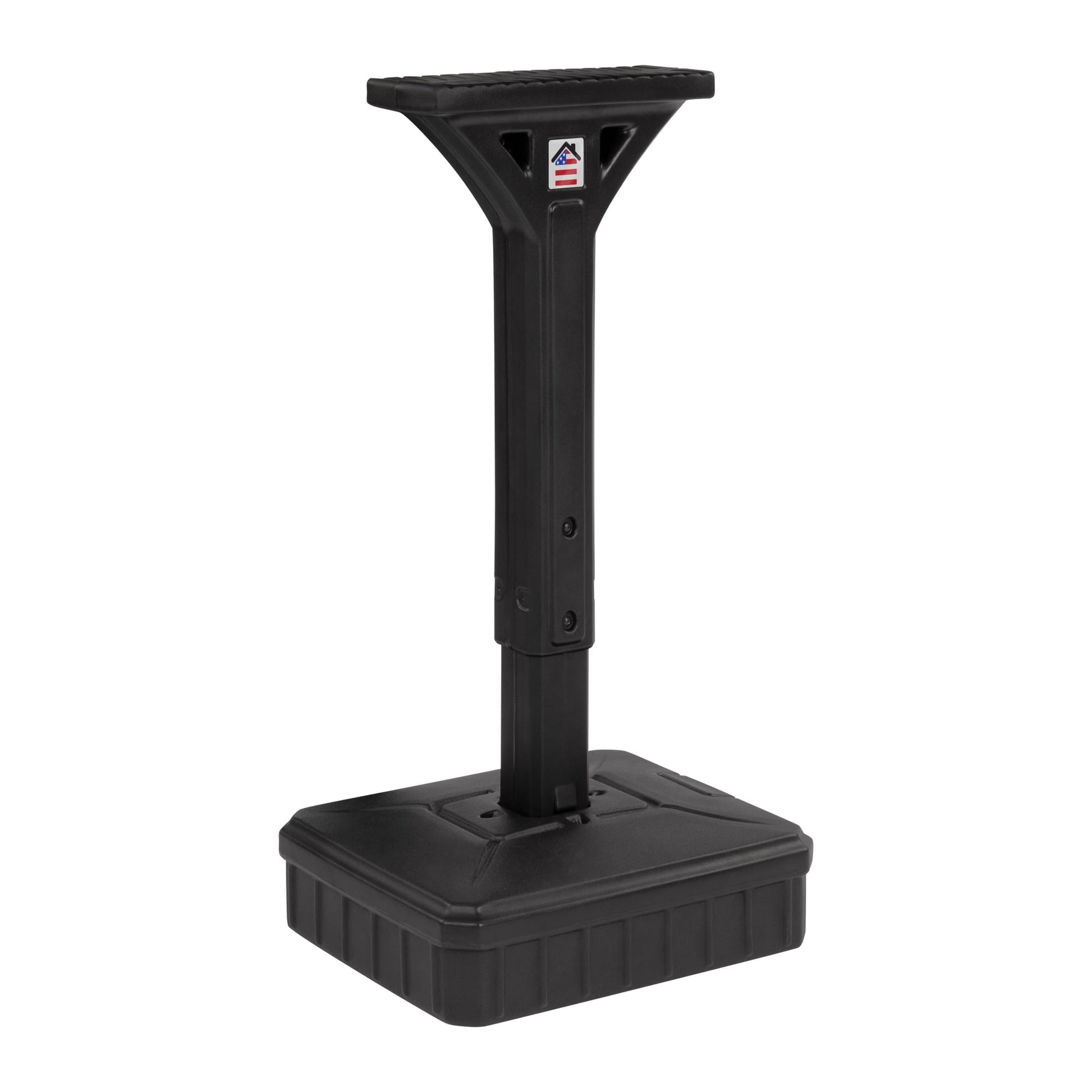 Simplay3 422030-01 Dig-Free Universal Mailbox Post, No Digging, Durable Plastic Post, Black