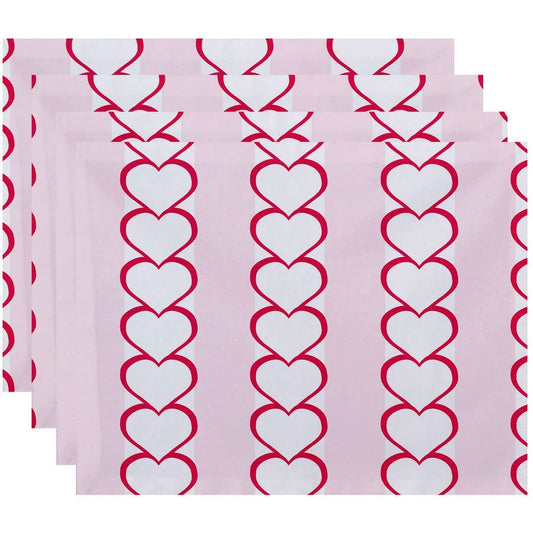 Simply Daisy 18" x 14" Valentine Print Placemat
