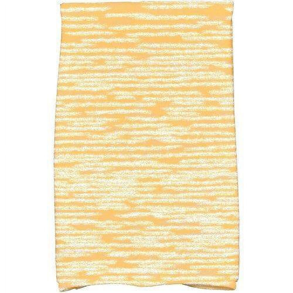 Simply Daisy 18" x 30" Marled Knit Geometric Print Kitchen Towel
