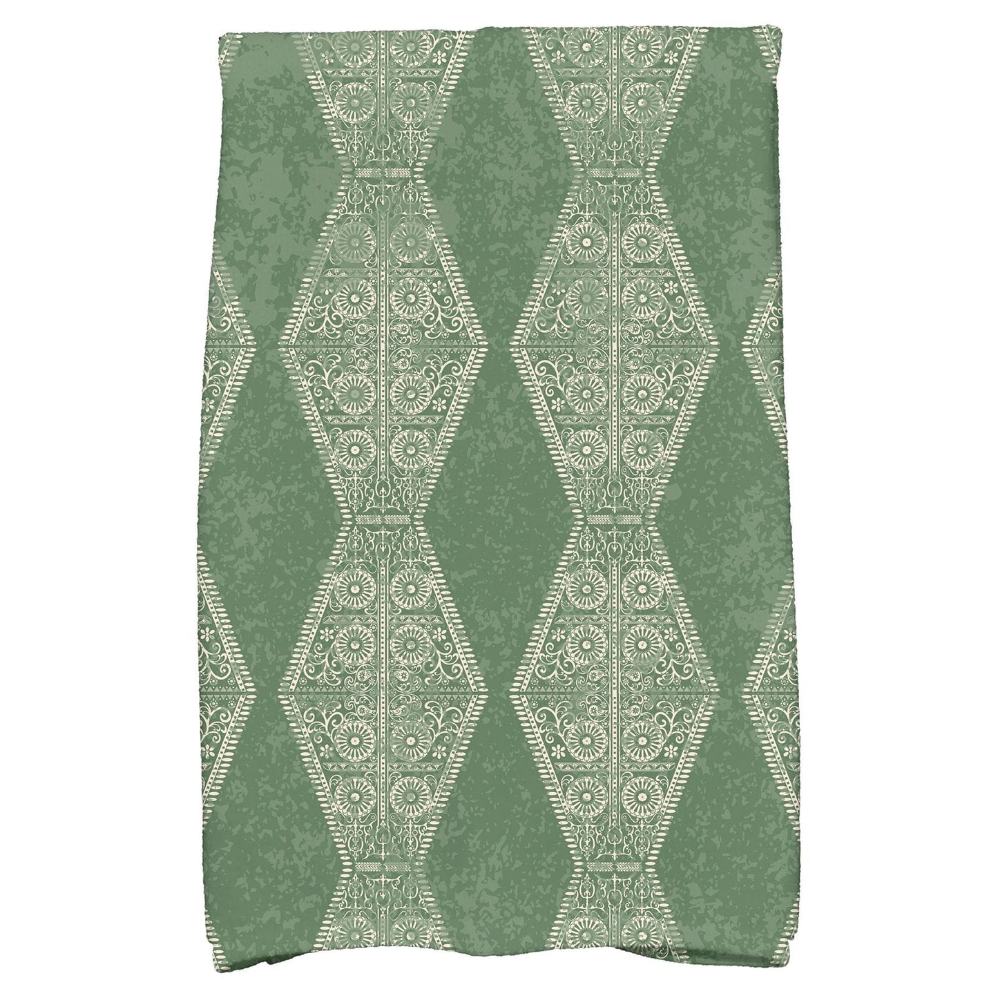 Simply Daisy 18" x 30" Pyramid Stripe Geometric Print Hand Towel