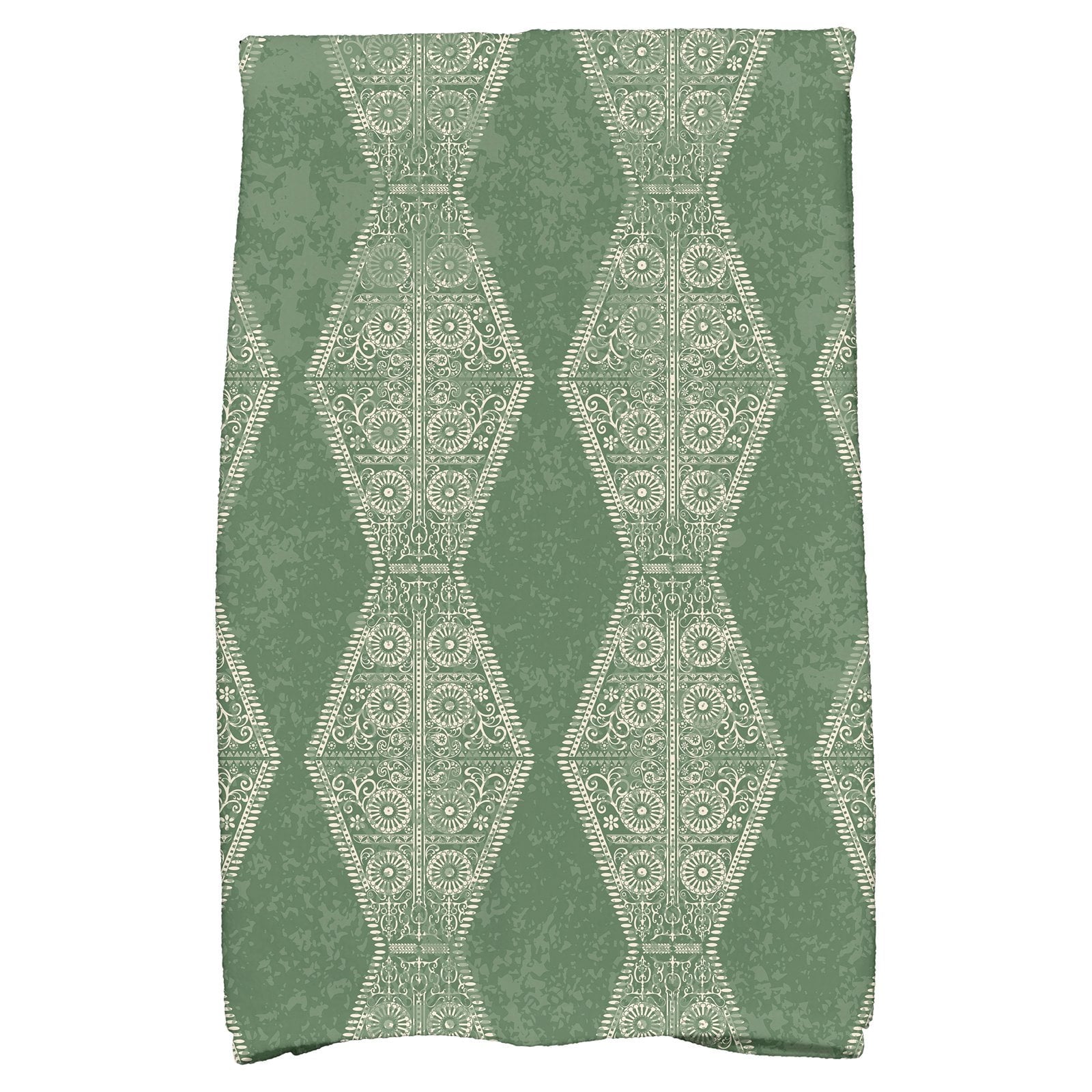Simply Daisy 18" x 30" Pyramid Stripe Geometric Print Hand Towel