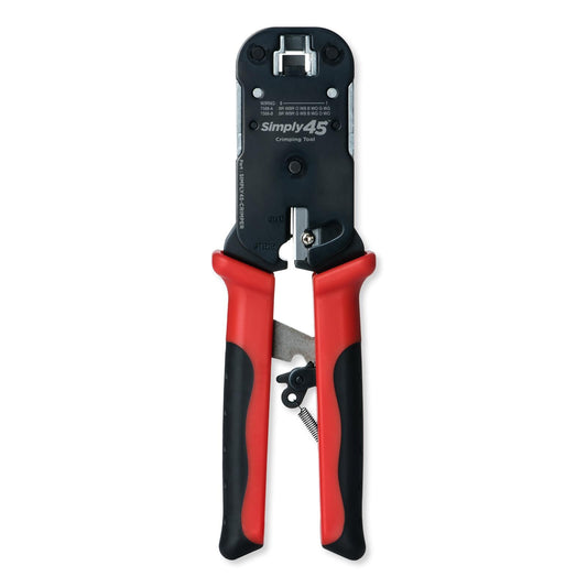 Simply45 S45-C100 RJ45 Crimp Tool for S45 UTP RJ45 Pass Through Plugs