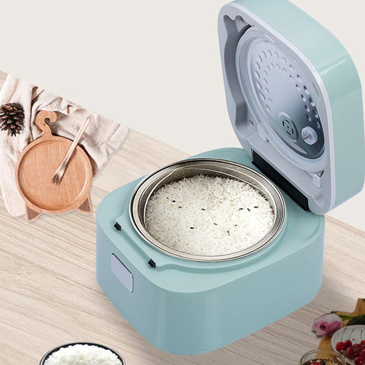 Smart Rice Cooker, 2.6L, Blue, Capable of Cooking Sugar-Free & Regular Rice, 24-Hour Timer, Suitable for 4-5 People