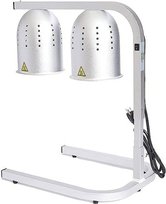 Soro Essentials- Aluminum Commercial Grade Food Heat Lamp Food Warmer- 250 Watt Portable Electric Heating Lamp Catering Food Warming Lamp for Restaurant Kitchen Cafeteria