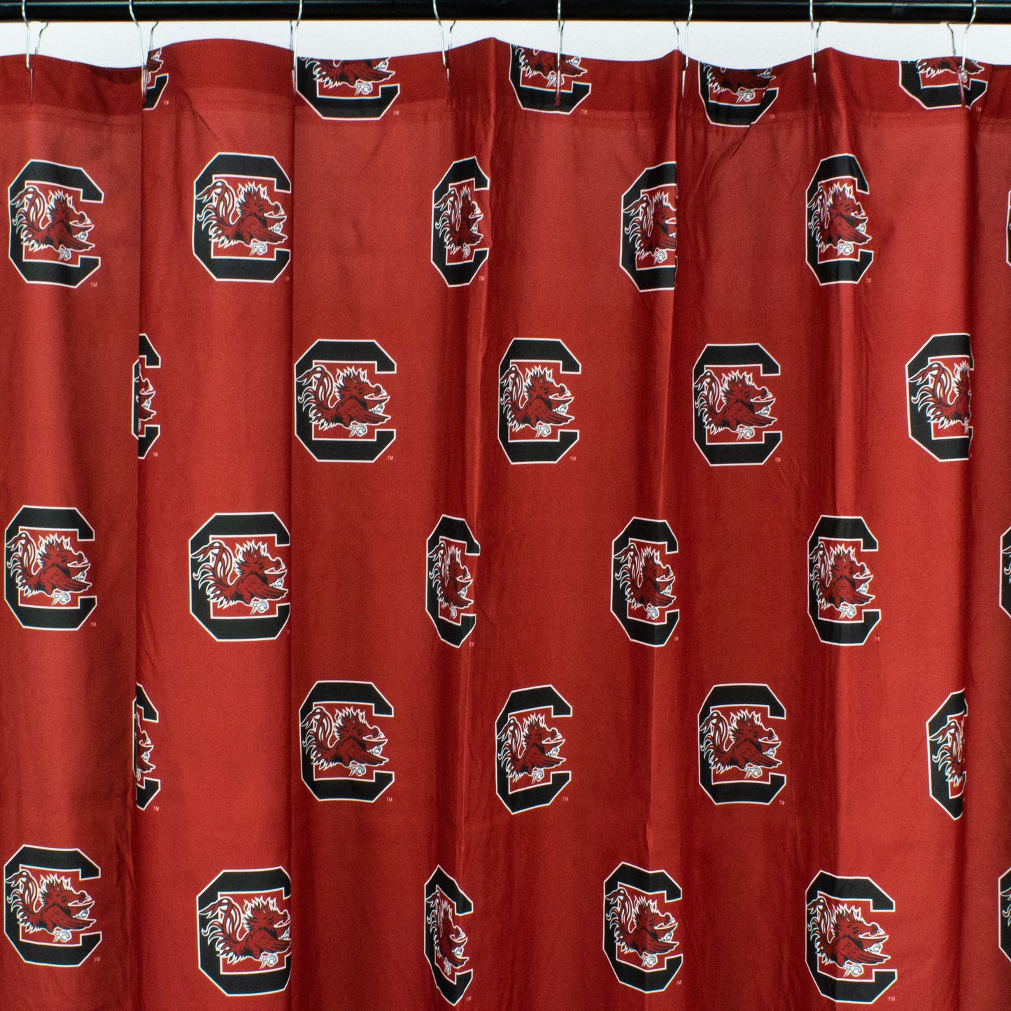 South Carolina Gamecocks Printed Shower Curtain Cover - 70" x 72"
