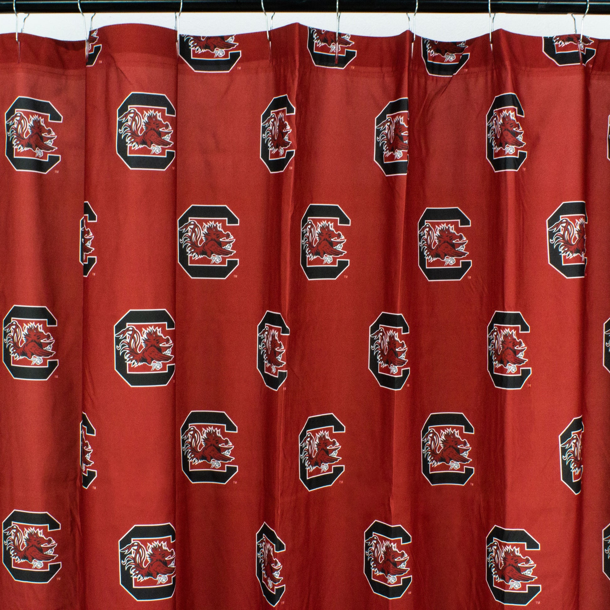 South Carolina Gamecocks Printed Shower Curtain Cover - 70" x 72"