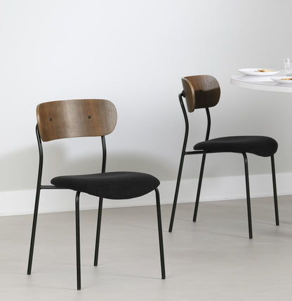 South Shore Hype, Mid-century Glam Chair,  White