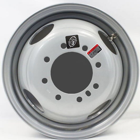Southwest Wheel 16" x 6" Silver Conventional Trailer Wheel (8-6.5" Bolt Circle) for Alko/Hayes Trailer Axles