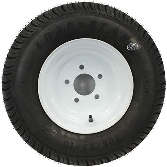 Southwest Wheel Trailer Wheel Tire 5-Hole 10" x 6"x 20.5x8-10 8ply