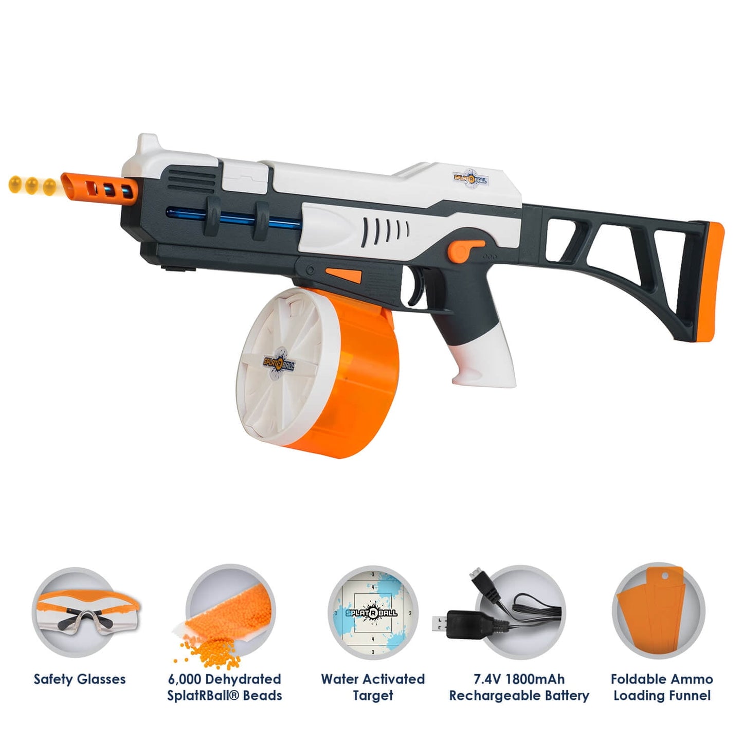 Splat-R-Ball SRB1200 Blaster Kit Orange