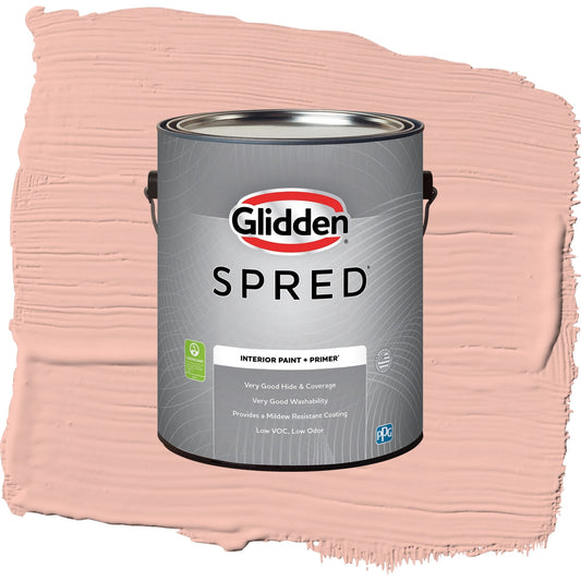 Spred Georgia Peach Interior Paint + Primer Semi Gloss , 1 Gallon