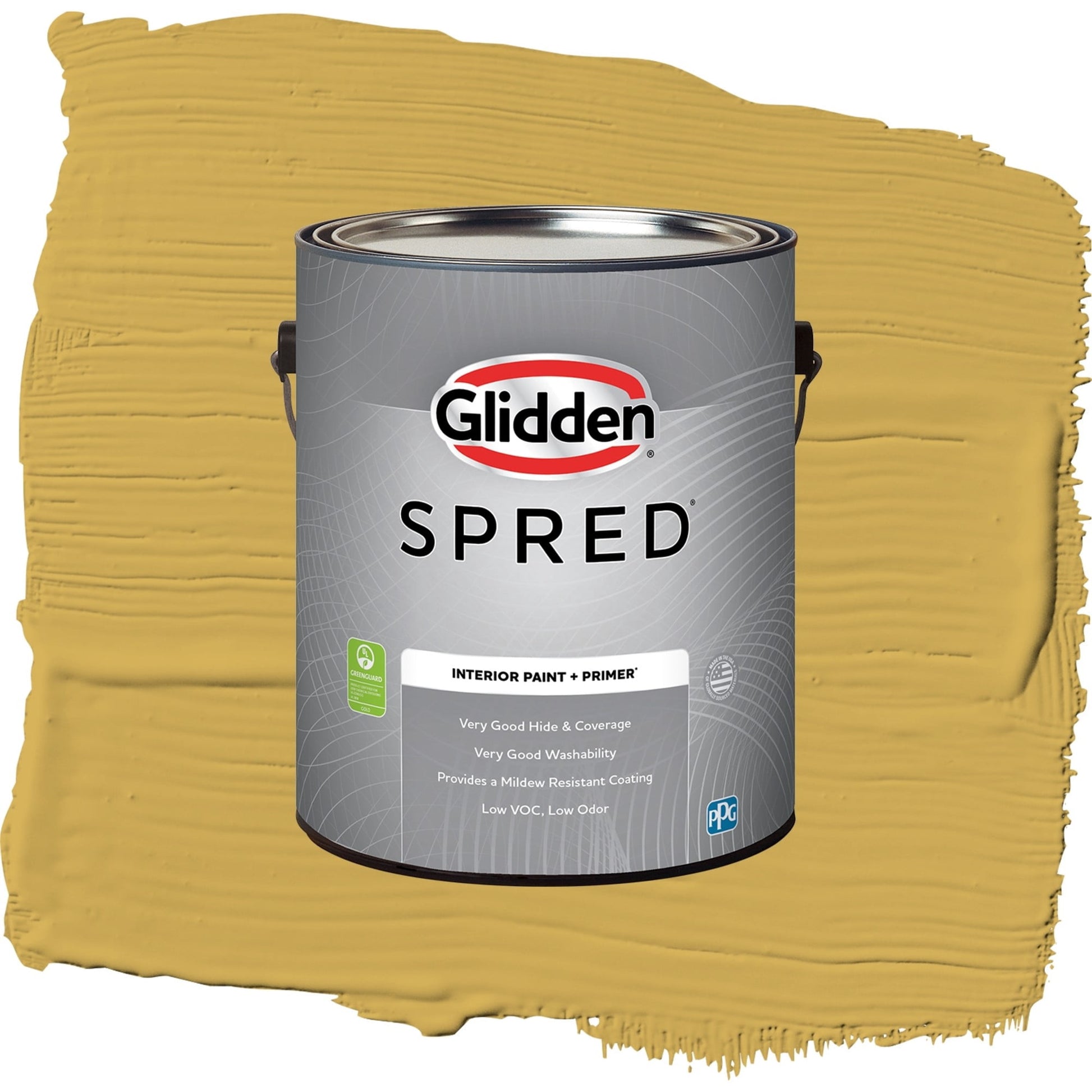 Spred Glorious Gold Interior Paint + Primer Semi Gloss , 1 Gallon