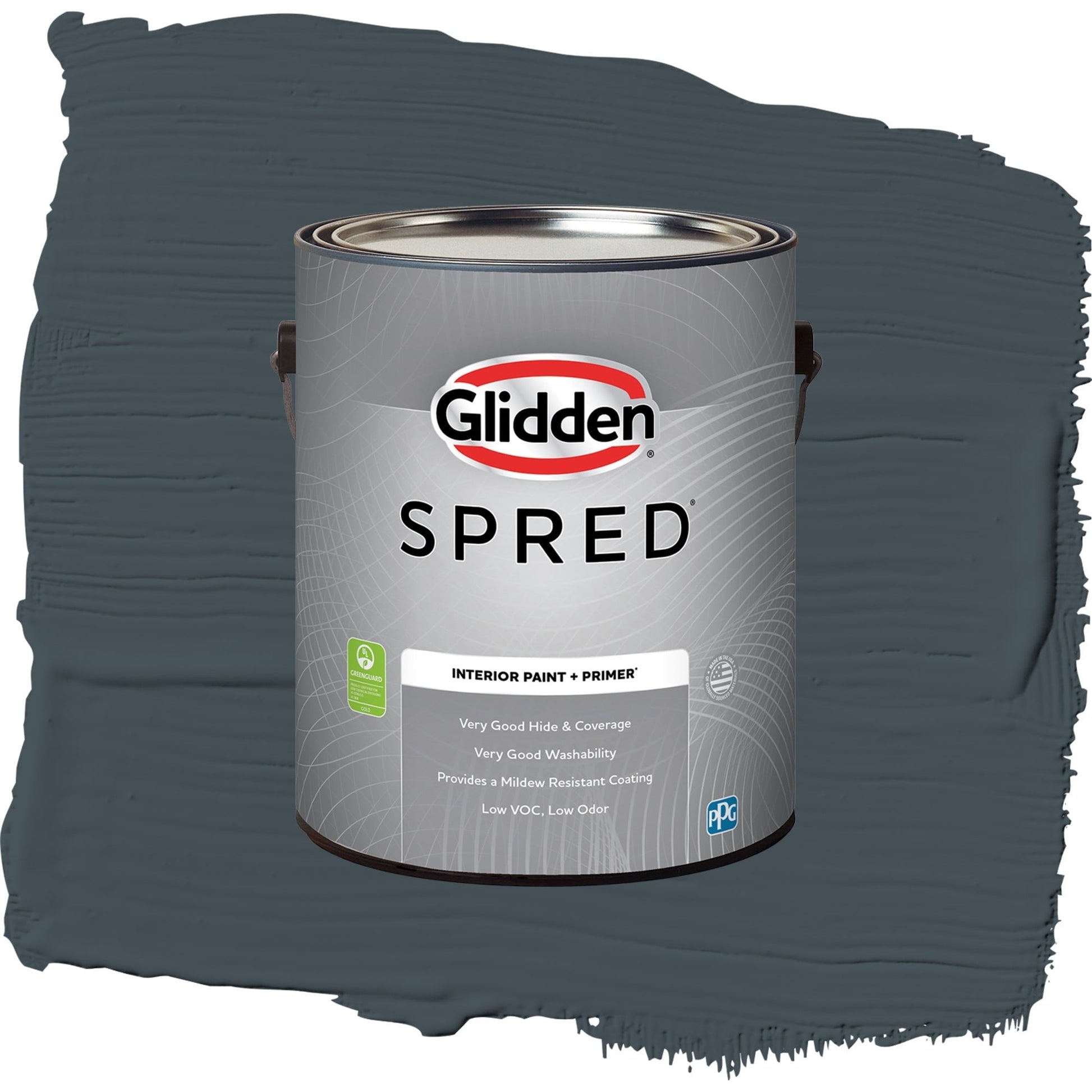 Spred High Salute Interior Paint + Primer Flat , 1 Gallon