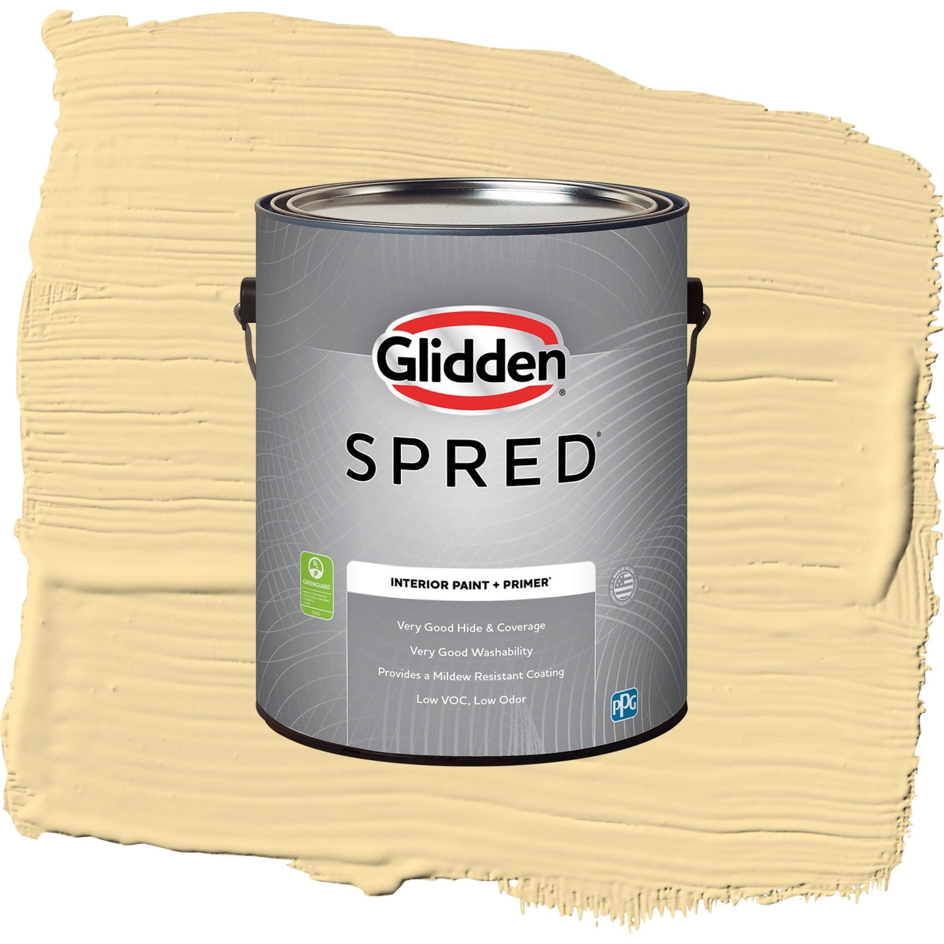 Spred Upbeat Interior Paint + Primer Semi Gloss , 1 Gallon