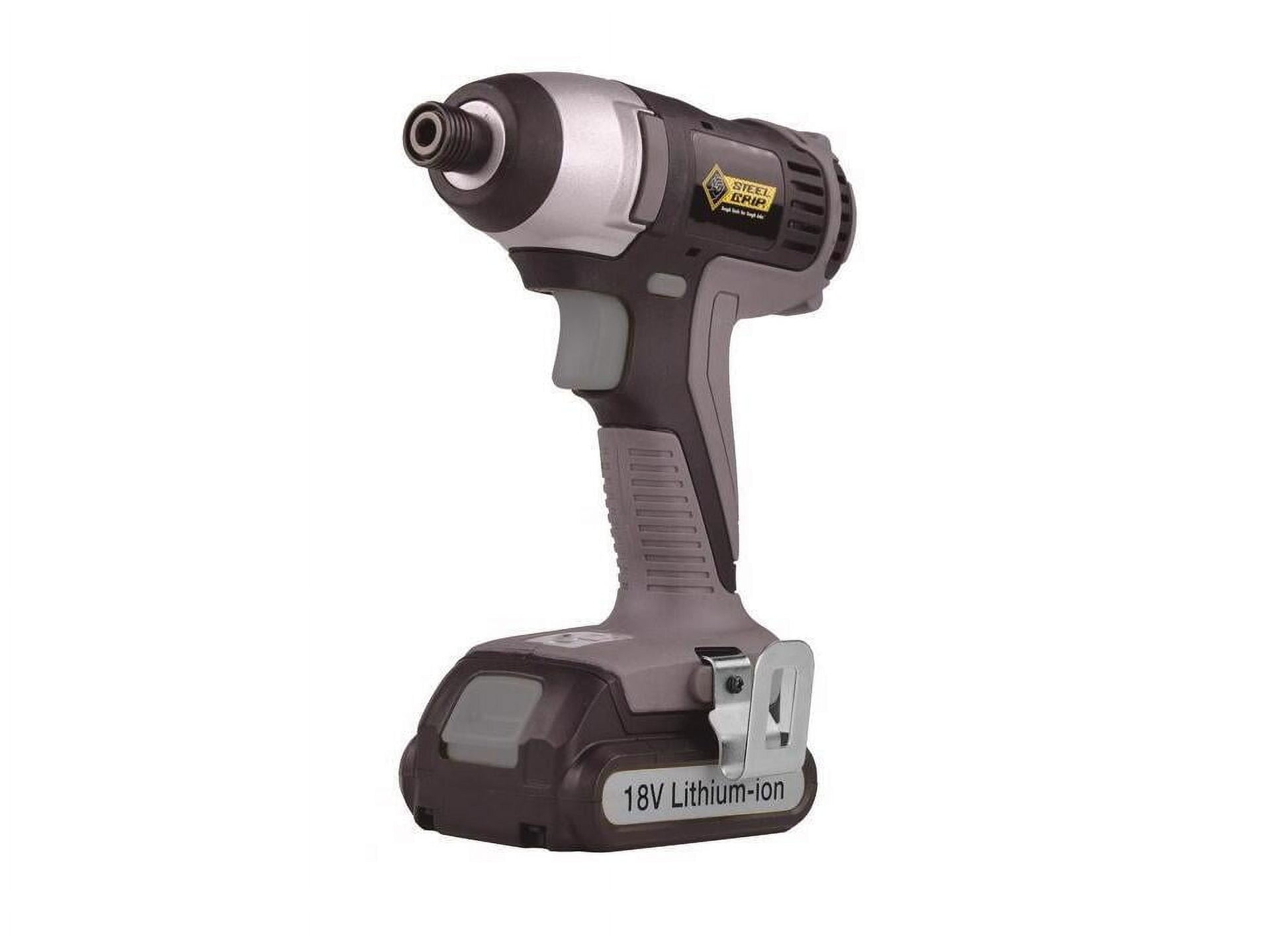 Steel Grip HL-TW07 Cordless Compact Drill 18 V 1/4" Kit (Battery & Charger)