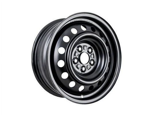 Steel Wheel - 15 x 6 Inch - Black - Compatible with 2003 - 2007 Toyota Corolla 2004 2005 2006