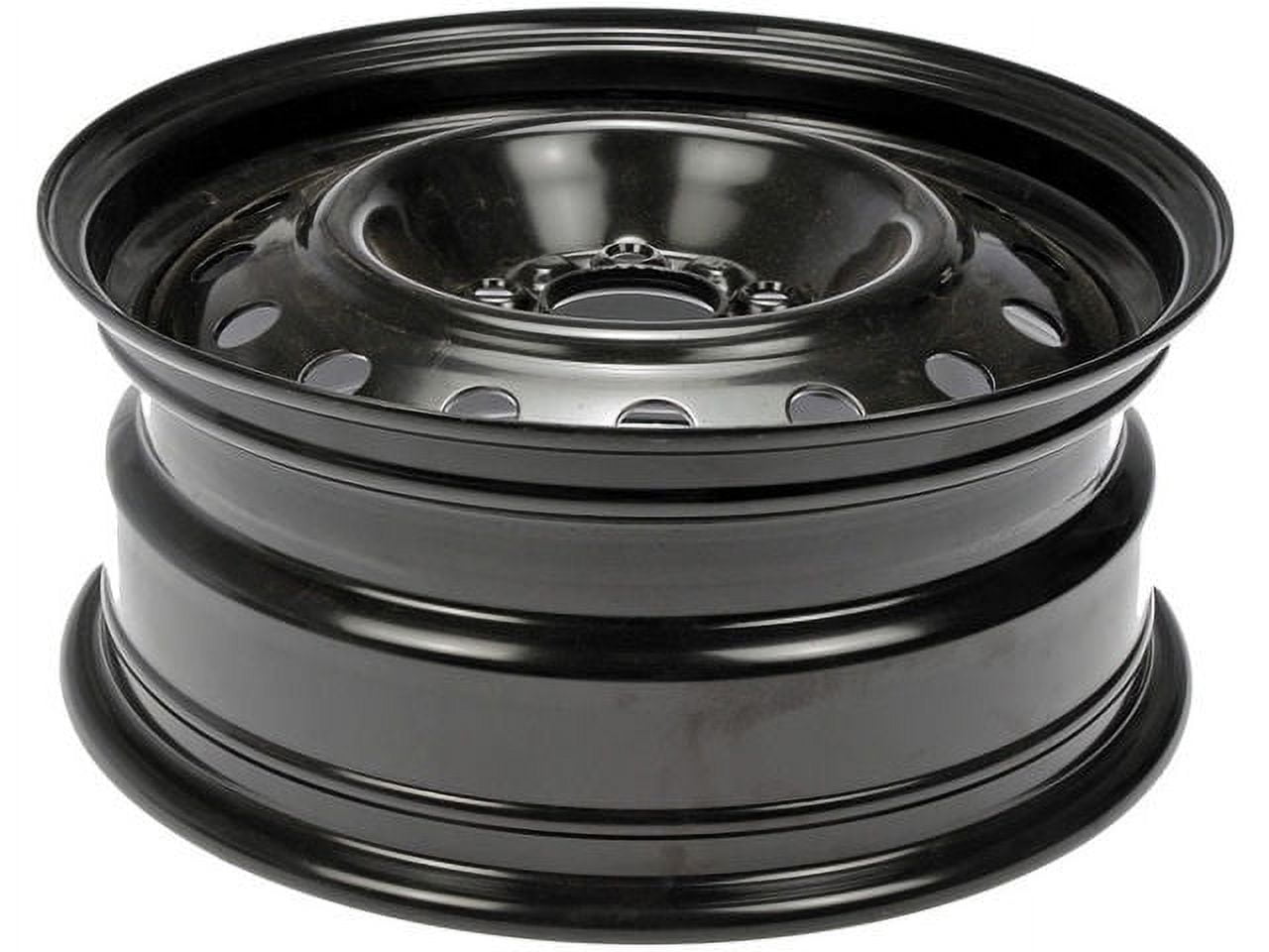 Steel Wheel - 16 Inch - Black - Compatible with 2004 - 2008 Chevy Malibu (Except 5-Spoke Wheels) 2005 2006 2007