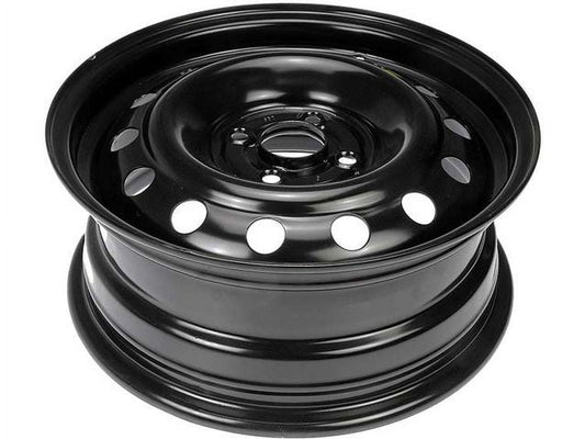 Steel Wheel - Black - 15 Inch - Compatible with 2001 - 2005 Honda Civic 2002 2003 2004