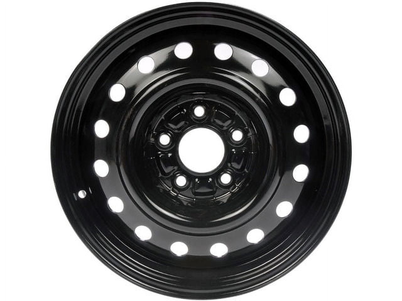 Steel Wheel - Black - 16 Inch - Compatible with 2010 - 2014 Hyundai Sonata 2011 2012 2013