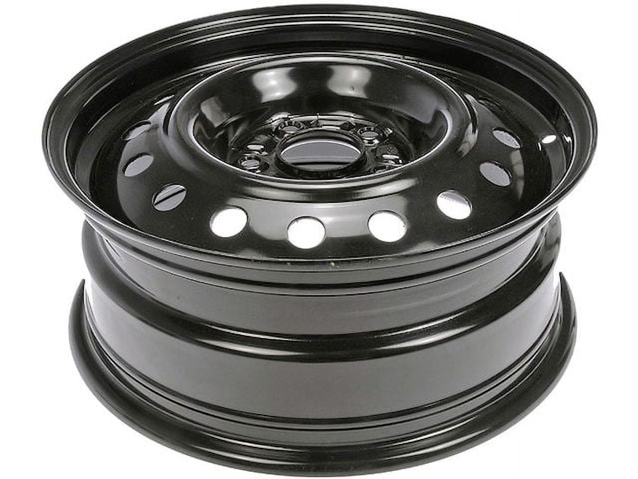 Steel Wheel - Black - 16 Inch - Compatible with 2011 - 2013 Hyundai Elantra 2012