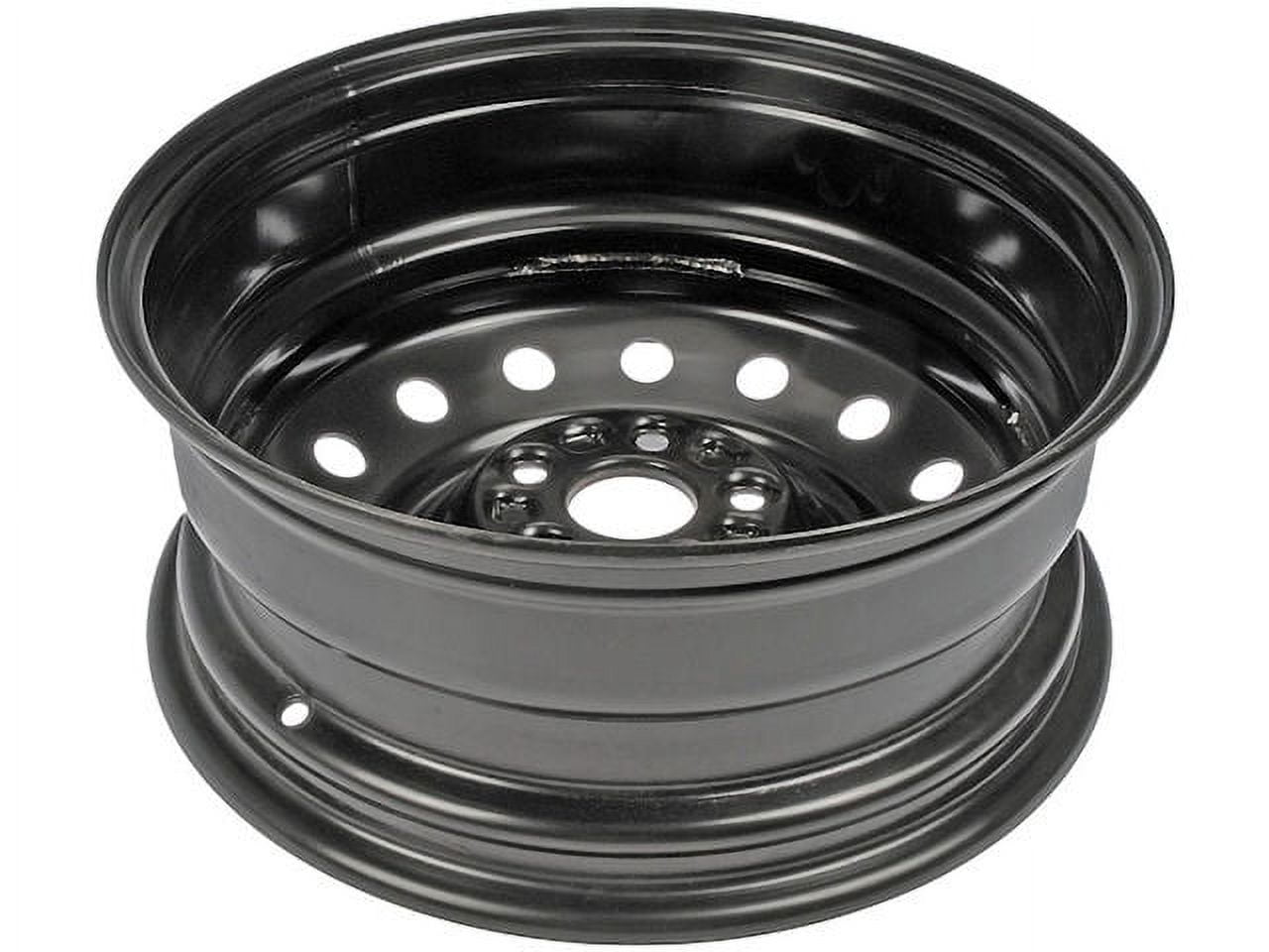 Steel Wheel - Black - 16 Inch - Compatible with 2011 - 2016 Chevy Cruze 2012 2013 2014 2015