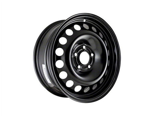 Steel Wheel - Black - 16 x 6.5 Inch - 16 Hole - 5 Lug - Compatible with 2004 - 2009 Chevy Malibu 2005 2006 2007 2008