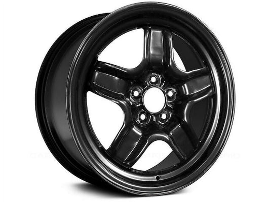 Steel Wheel - Black, 17 x 7 Inch - Compatible with 2007 - 2010 Pontiac G6 2008 2009
