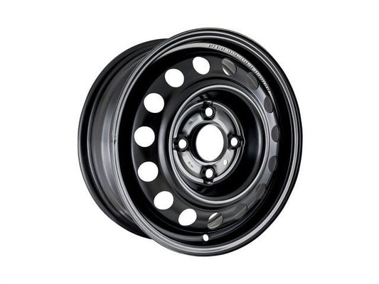 Steel Wheel - Black - 46mm Offset - 15 x 5.5 Inch - 4 Lug - Compatible with 2004 - 2006 Hyundai Elantra 2005