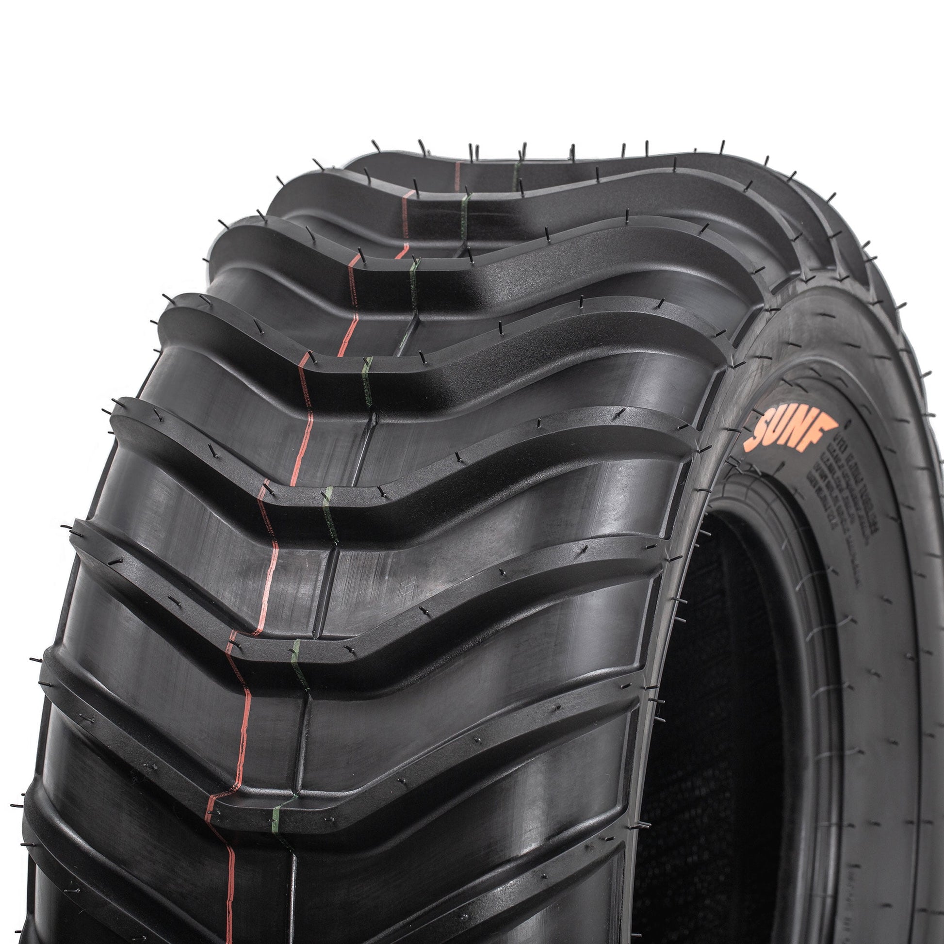 SunF All Terrain ATV UTV Mud Quad Tires 25x10-12 25x10x12 6PR A061 (Single)