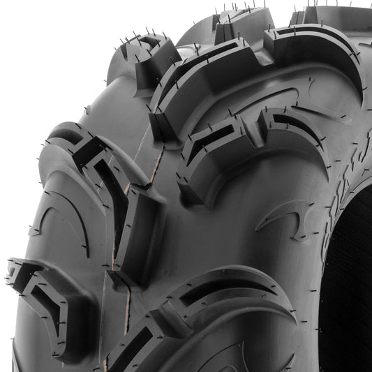SunF All Terrain ATV UTV Mud Quad Tires 27x11-12 27x11x12 6 PR A048 (Single)