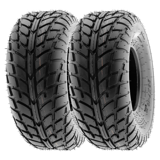 SunF All Terrain ATV UTV Quad Sport Mini Bike Tires 22x7-10 22x7x10 6 PR A021 (Pair of 2)