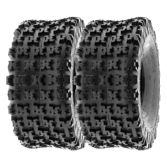 SunF All Terrain ATV UTV Quad Sport Tires 20x11-9 20x11x9 6 PR A027 (Pair of 2)