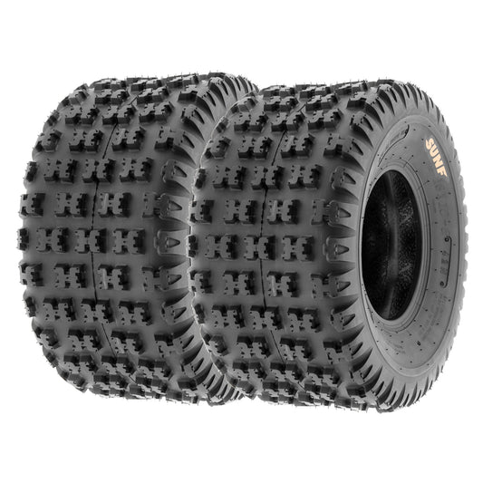 SunF All Terrain ATV UTV Quad Tires 18x10-8 18x10x8 6 PR A031 (Pair of 2)